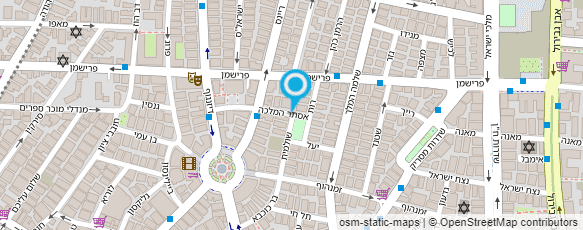 מפת הגעה אל אירה דולפין מאמנת כושר