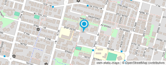 מפת הגעה אל טל תפוחי-מורה לתופים וכלי הקשה