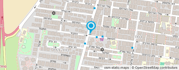 מפת הגעה אל ענת - פדיקור מניקור ובניית ציפרניים