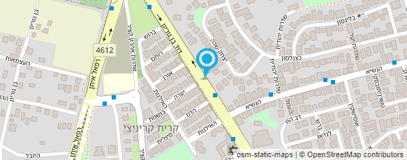 מפת הגעה אל משתלת גבי קקטוסים