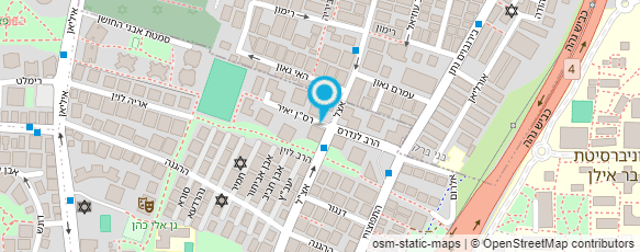מפת הגעה אל תמר נחושתן-אדריכלית ומעצבת פנים