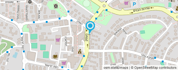 מפת הגעה אל א.מ עיצוב שיער