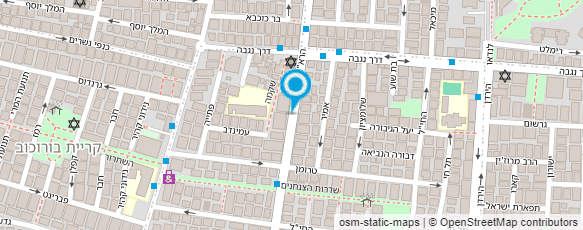 מפת הגעה אל בורסתון - המגזין של מתחם הבורסה