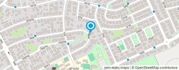 מפת הגעה אל טלי לוזון מעצבת פנים