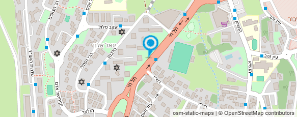 מפת הגעה אל מוניות יורי