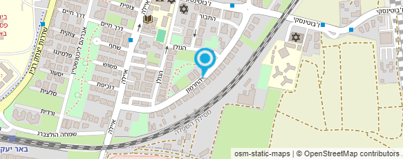 מפת הגעה אל המרכז לגשטאלט יישומי - יעל זרעוני