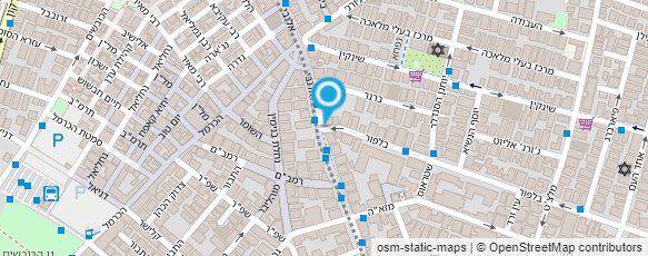 מפת הגעה אל שעוני מרדכי - תיקון שעונים