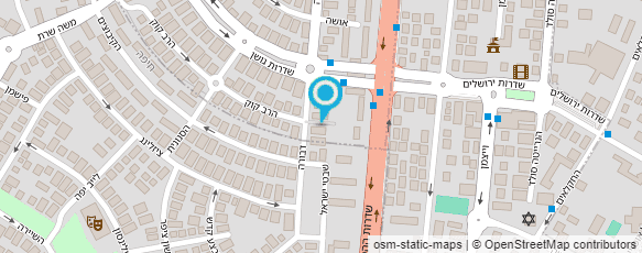 מפת הגעה אל סוויט'ס בר מתוקים