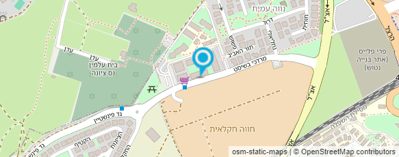 מפת הגעה אל מגע הקסם של יוסי פאר