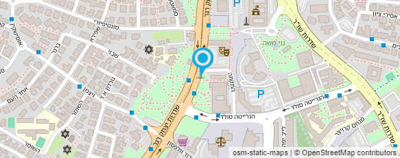 מפת הגעה אל היכל התרבות ב"ש