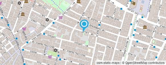 מפת הגעה אל קהילת הלב Kehilat HaLev