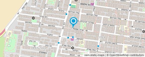 מפת הגעה אל U.P.M מיתוג והפקה מוצרי קד"מ ושילוט