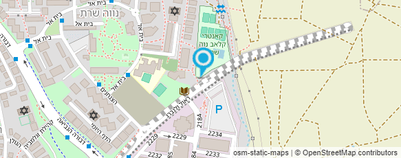 מפת הגעה אל רמי זליקוביץ בי"ס לטניס