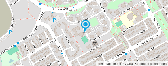 מפת הגעה אל בי"ס בגין