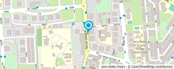 מפת הגעה אל הינשוף - עיצוב גרפי