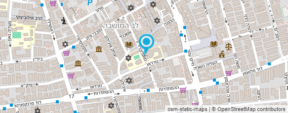 מפת הגעה אל יוליה עיצוב שיער