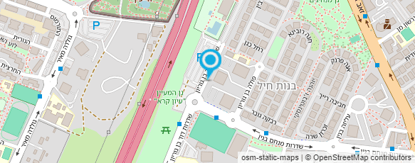 מפת הגעה אל טק ג'וב השמה להייטק