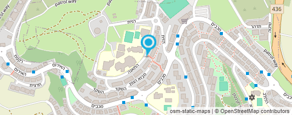 מפת הגעה אל בריכת השחייה גבעת זאב מפת הגעה אל בריכת השחייה גבעת זאב