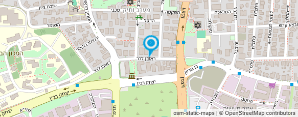 מפת הגעה אל יוסי קוטלר - מדריך אנשים בדרכם