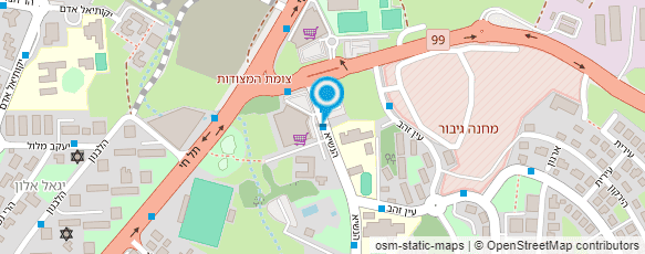 מפת הגעה אל יוסי ביטון איפור מקצועי