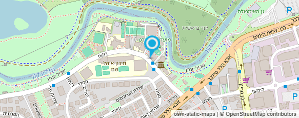 מפת הגעה אל עמותת הבוצ'יה לנכים בישראל