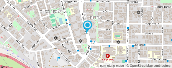 מפת הגעה אל אסף מיזוג אוויר