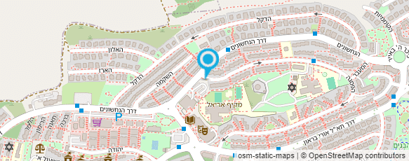 מפת הגעה אל המרכז הישראלי לקפאורה