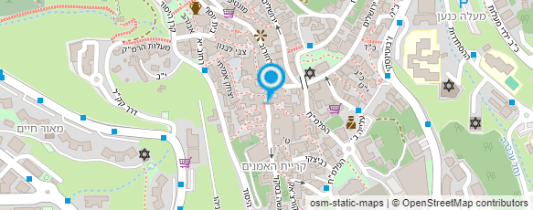 מפת הגעה אל מלון רוזנטליס