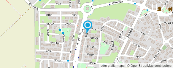 מפת הגעה אל ג'קי רווח מאמן כושר אישי