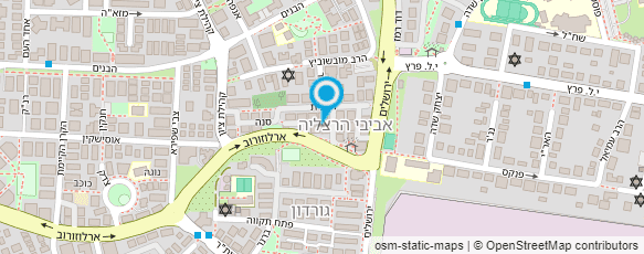 מפת הגעה אל עו"ד ברק-ביאנקו יצחק