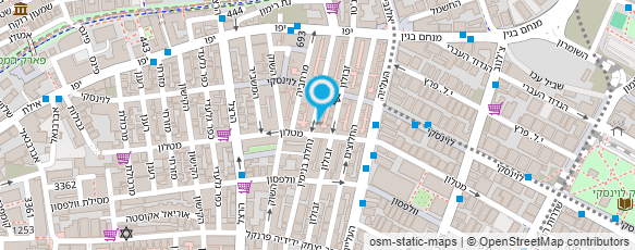 מפת הגעה אל Kitchen Market מפת הגעה אל Kitchen Market