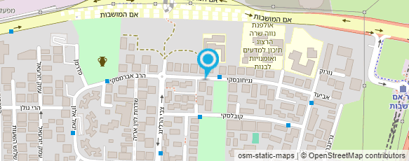 מפת הגעה אל אביטל עיצוב שיער