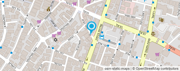 מפת הגעה אל אס אנד אס אופטיקה