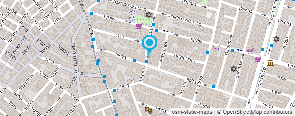 מפת הגעה אל חגית אבנהיימר - Haven design