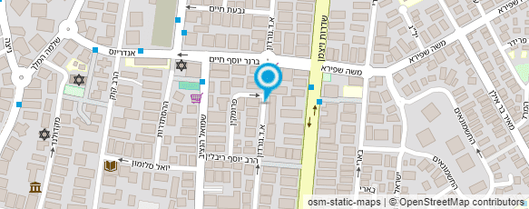 מפת הגעה אל מרכז לתזונה ואסתטיקה