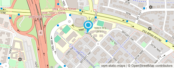 מפת הגעה אל קרן זוכר פילאטיס