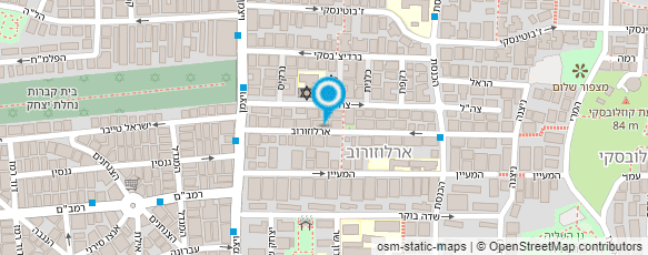 מפת הגעה אל זואי סבר - Zoe Sever