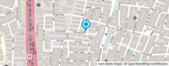 מפת הגעה אל יוליה דיכנר Yulie Dichner