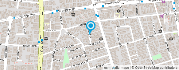 מפת הגעה אל מירון די 22