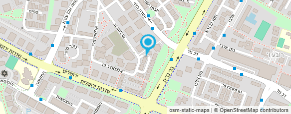 מפת הגעה אל השני תור