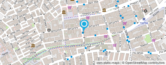 מפת הגעה אל מירון דע 12