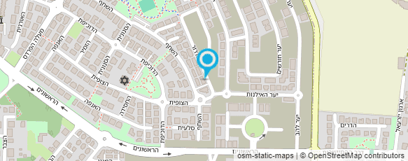 מפת הגעה אל פינוקי הטבע