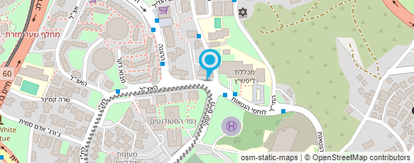 מפת הגעה אל מועדון קשתי ירושלים