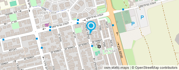 מפת הגעה אל המונית של אריאל