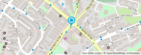 מפת הגעה אל סטודיו הילה ברק