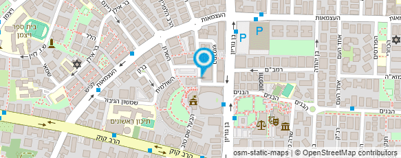 מפת הגעה אל דאנס הרצליה