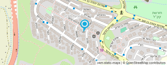 מפת הגעה אל אבי ששון שרותי שמאות מקרקעין