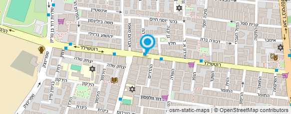 מפת הגעה אל מרכז הלימוד -הברמן לומדים להצליח