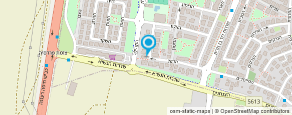 מפת הגעה אל הגלידה של איציק