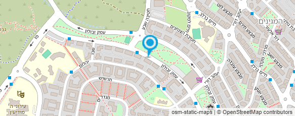 מפת הגעה אל ידיים רואות מבית עמותת פעול"ה